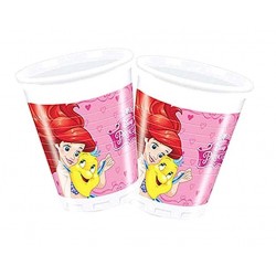 Vasos de Princesas 8 unid.