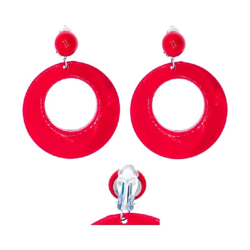 Pendientes Rojos de Sevillana