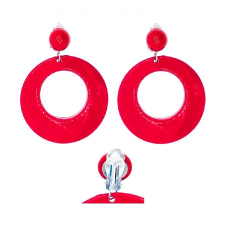 Pendientes Rojos de Sevillana