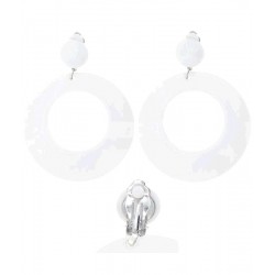 Pendientes Blancos de Sevillana