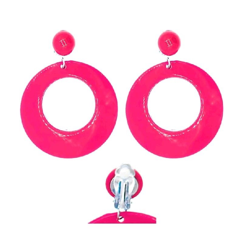 Pendientes Fucsia de Sevillana
