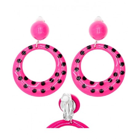 Pendientes Sevillana Rosas...