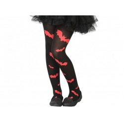 Panty con Murciélagos para Niña  para Hallowen