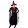 Disfraz de Bruja Granate para mujer