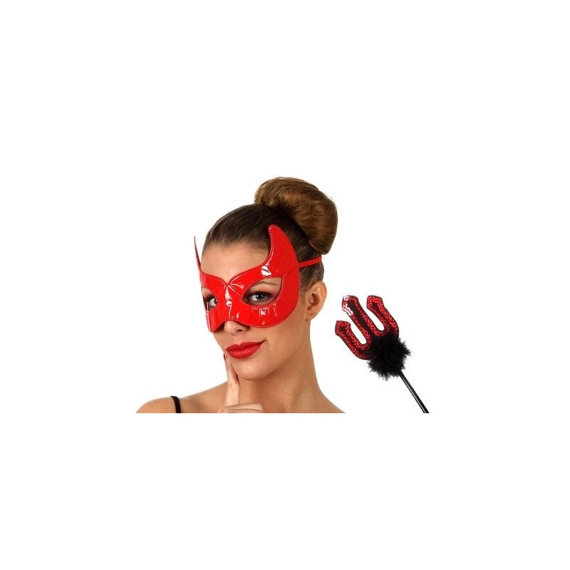 ANTIFAZ DIABLESA CON TRIDENTE