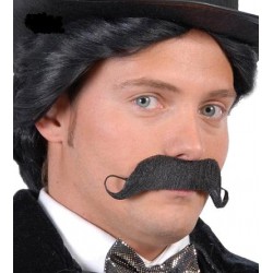 BIGOTE MOSTACHO PUNTAS CURVAS