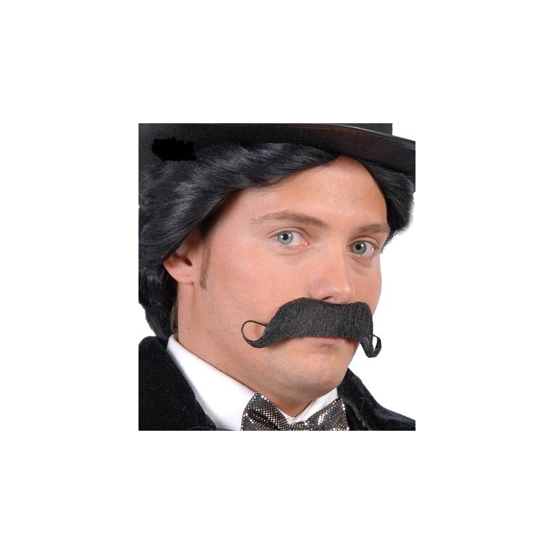 BIGOTE MOSTACHO PUNTAS CURVAS