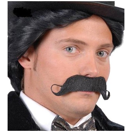 BIGOTE MOSTACHO PUNTAS CURVAS