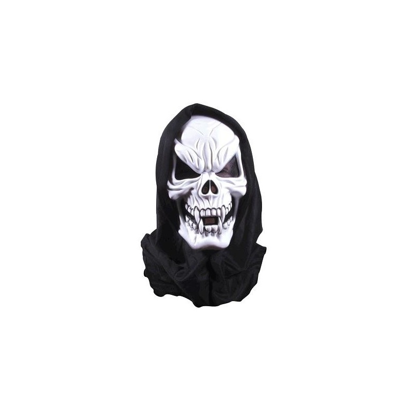 MASCARA ESQUELETO CON CAPUCHA