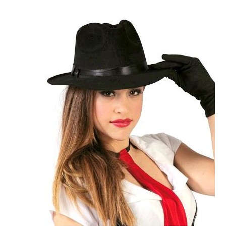 Sombrero de Ganster Negro...