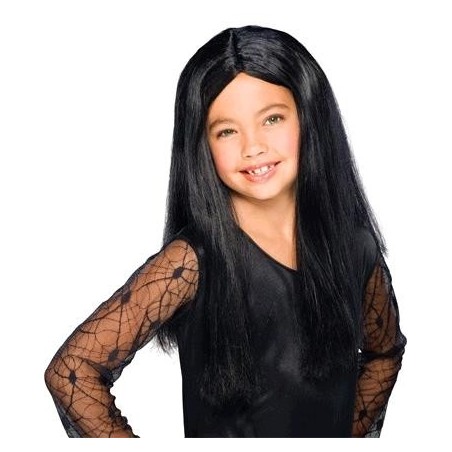 PELUCA NEGRA BRUJITA LISA