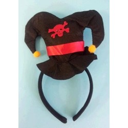 DIADEMA GORRO BUFON HALLOW.