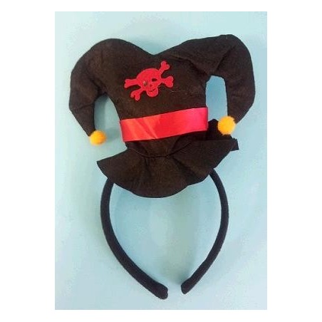DIADEMA GORRO BUFON HALLOW.