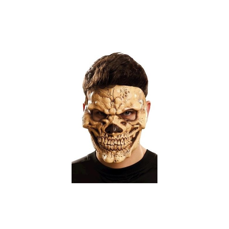 MÁSCARA CALAVERA SINIESTRA LATEX