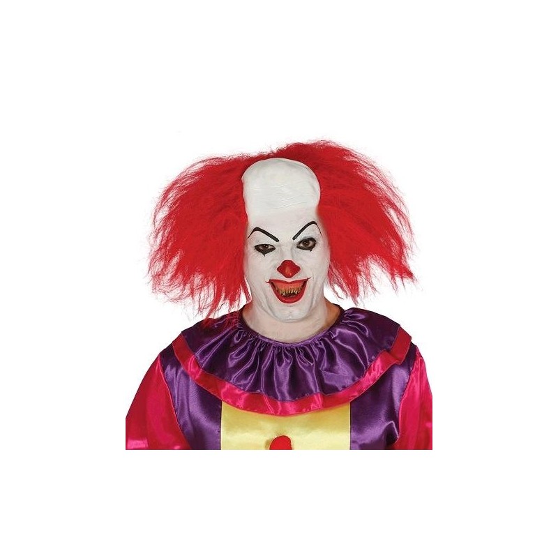 PELUCA CALVA DE PAYASO CON PELO