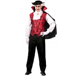 Disfraz de Vampiro Conde Drácula para hombre