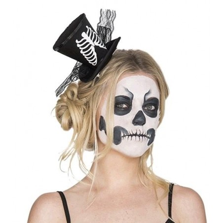 SOMBRERO MINI CON HUESOS