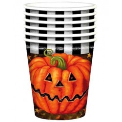 VASO CALABAZA PAQ.10 UNID.