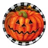 PLATOS CALABAZA 23 CM. HALLOWEN 10 UNID.