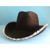 SOMBRERO VAQUERO BORDADO PLATA