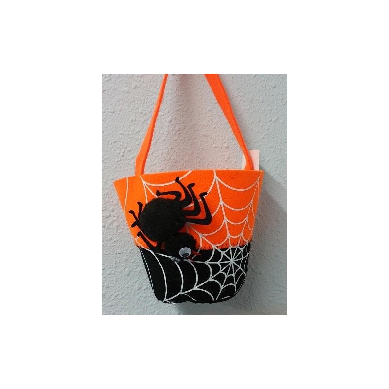 CESTA HALLOWEN ARAÑA