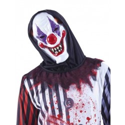 Máscara Payaso Loco con Capucha Adulto