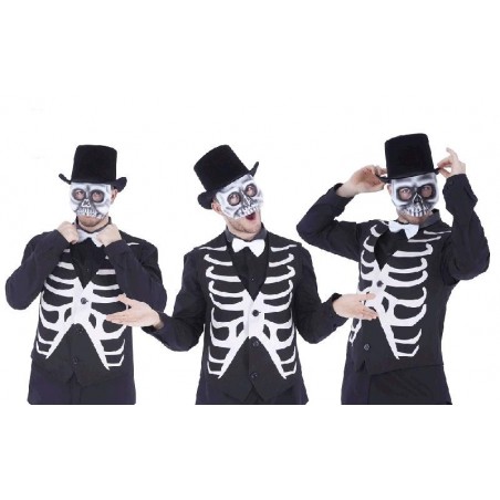 Máscara de  Esqueleto Media...