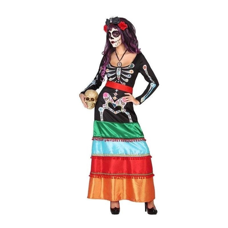Disfraz del Dia de los Muertos para Mujer