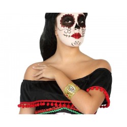 Brazalete Calavera Catrina