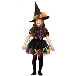Disfraz de Bruja Topos Corta para niña
