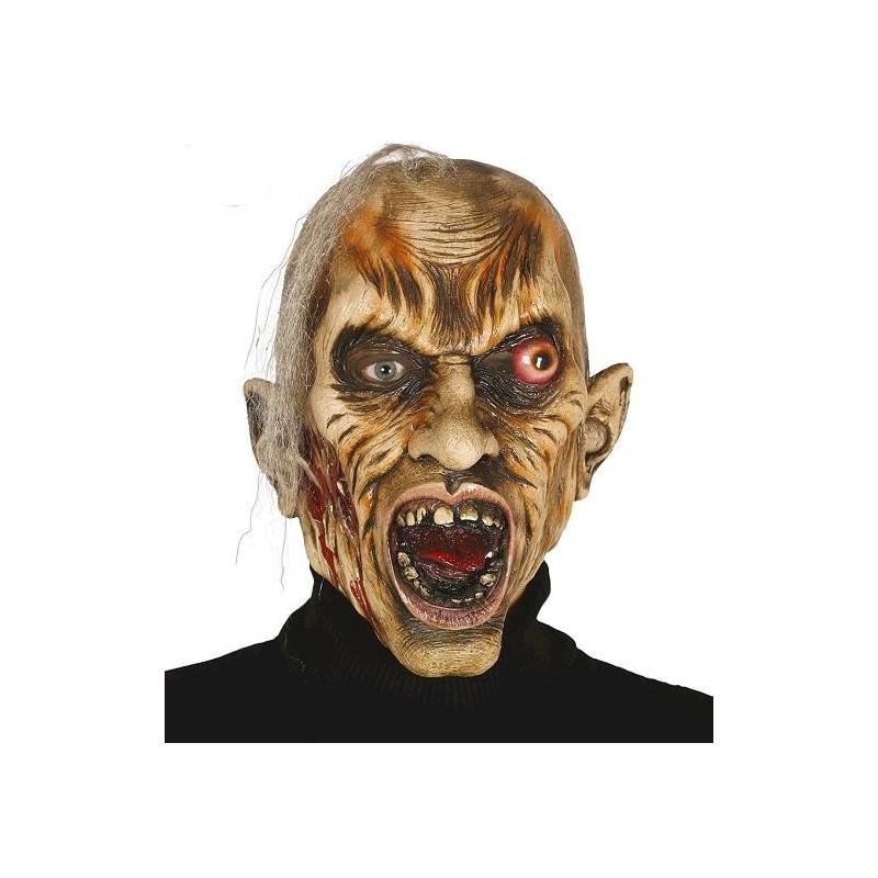 Máscara de Zombie con Pelo