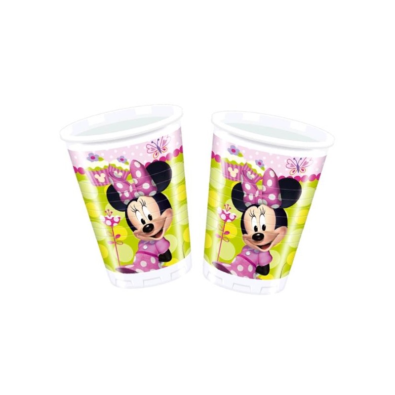 VASOS MINNIE 8 UNID.