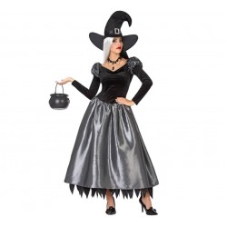Disfraz de Bruja Plateada para Mujer