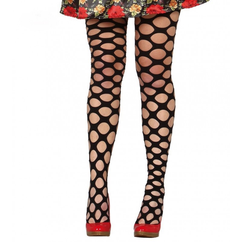 Panty Malla Ovalos Grandes Adulto