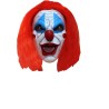 Máscara de Payaso Maligno con Pelo
