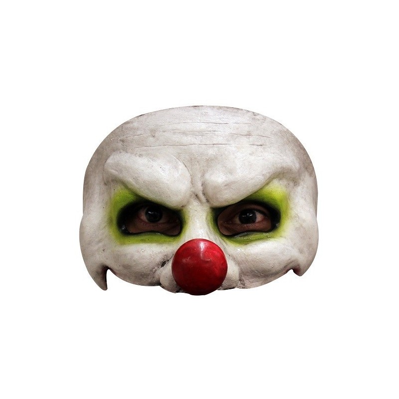 Máscara Payaso 1/2 cara Látex
