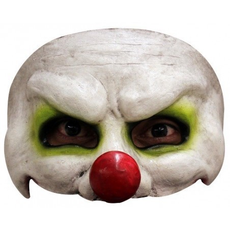 Máscara Payaso 1/2 cara Látex
