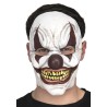 Máscara de Payaso Diabólico 1/2 cara