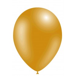 Globo Oro Metalizado 50 un.
