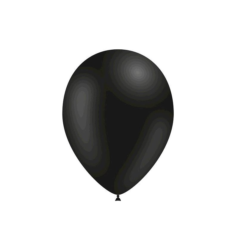 Globo Negro Bolsa 50 unidades