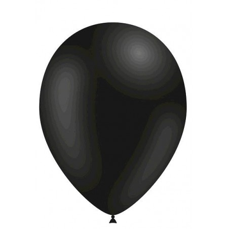 Globo Negro Bolsa 50 unidades