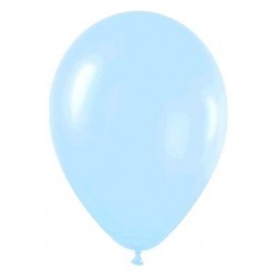 GLOBO AZUL PERLADO 50 UNID.