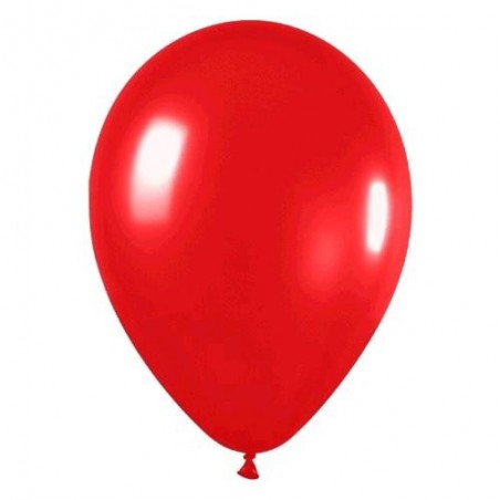 Globo Rojo Bolsa 50 unidades