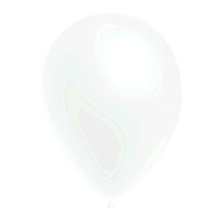 Globo Blanco Bolsa 50 unidades