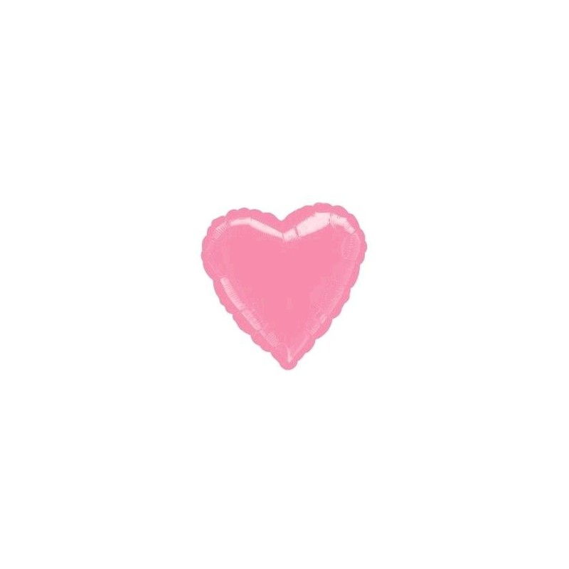 GLOBO CORAZON FOIL 18"ROSA