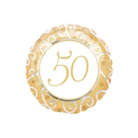 GLOBO 50 ANIVERSARIO 18"/45...