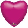 GLOBO CORAZON FOIL 18"FUCSIA