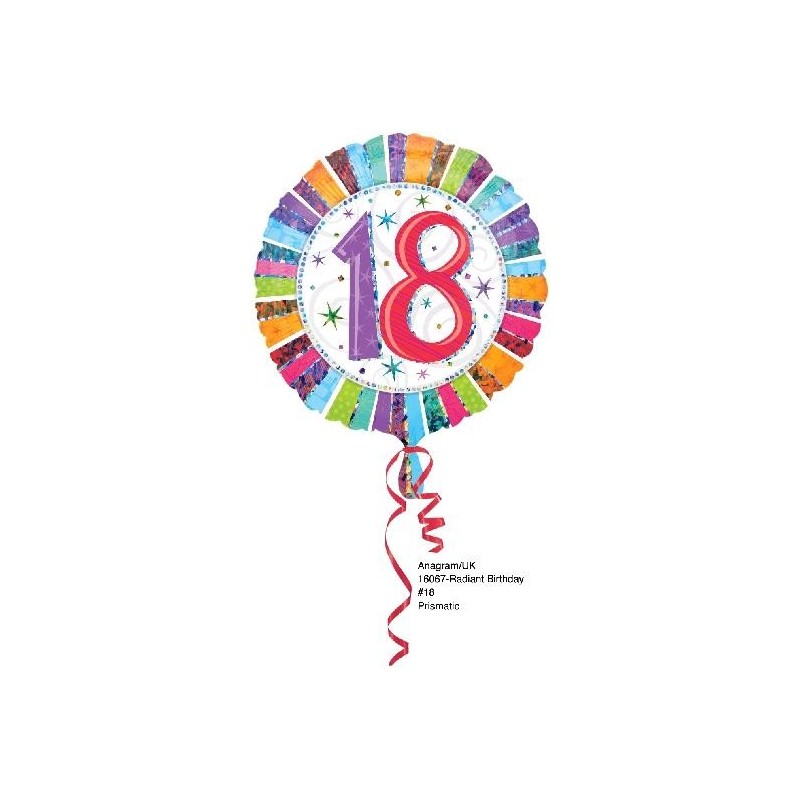 GLOBO FOIL Nº 18 HOLOGRAFICO