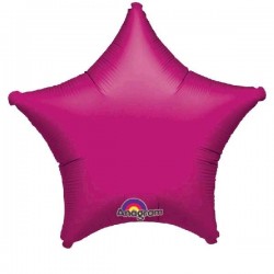 Globo Estrella Fucsia 45 cm.