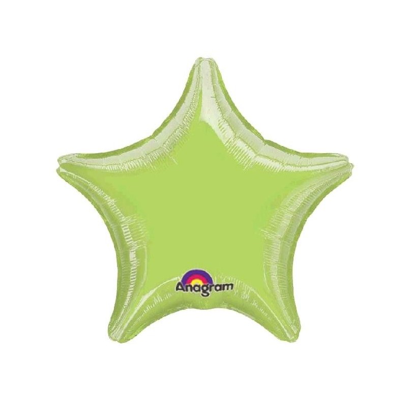 Globo Estrella Verde Kiwi 45 cm.